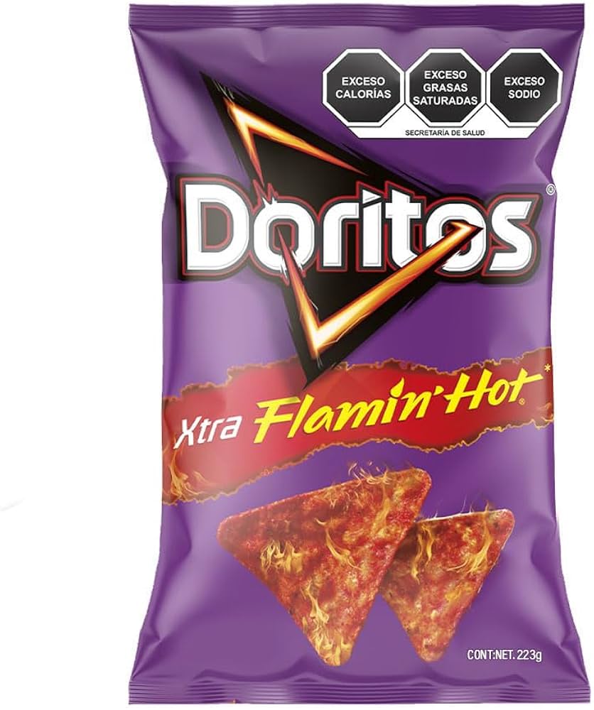 SABRITAS - DORITOS FLAME 8/CASE $3.49/UNIT