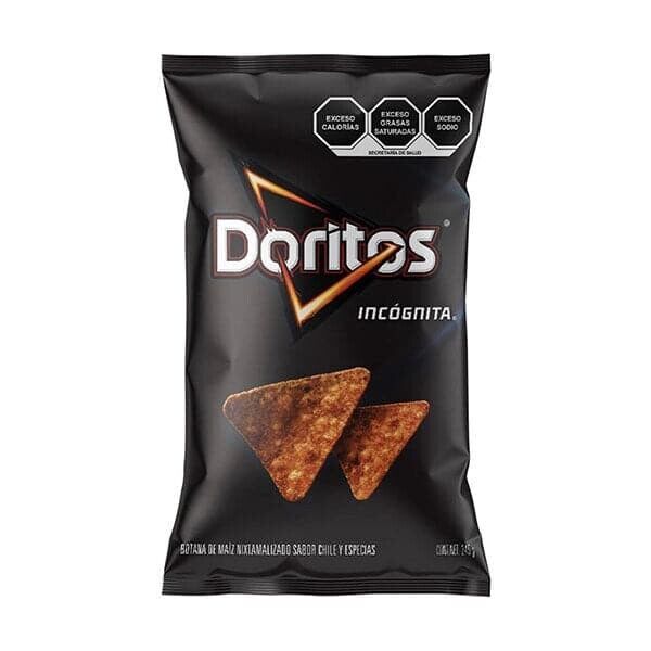 SABRITAS - DORITOS INCOGNITO  8/CASE  $3.49/UNIT